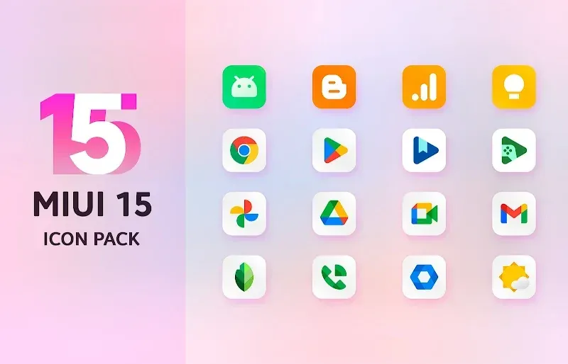 Mi15 - Icon Pack screenshot 6