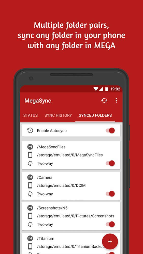 Autosync for MEGA - MegaSync screenshot 7