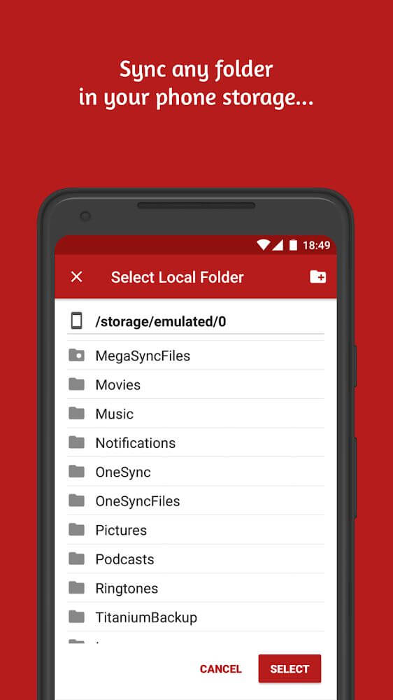 Autosync for MEGA - MegaSync screenshot 4