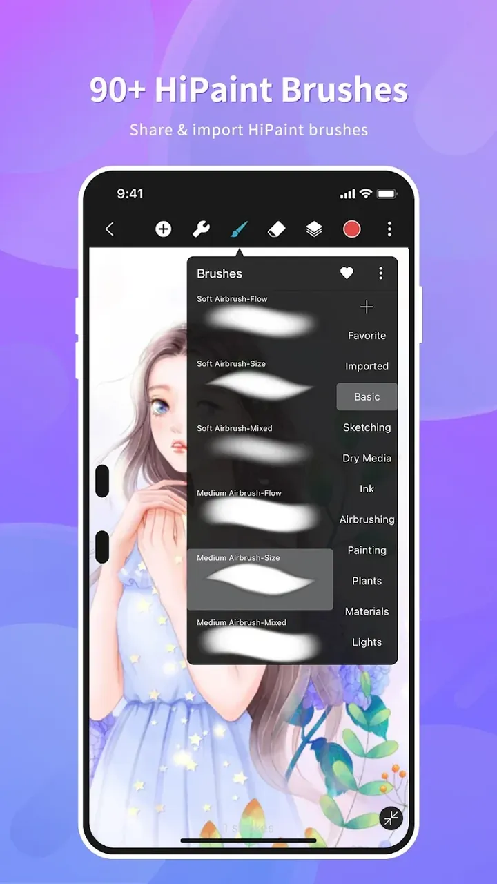 HiPaint Sketch Draw screenshot 2