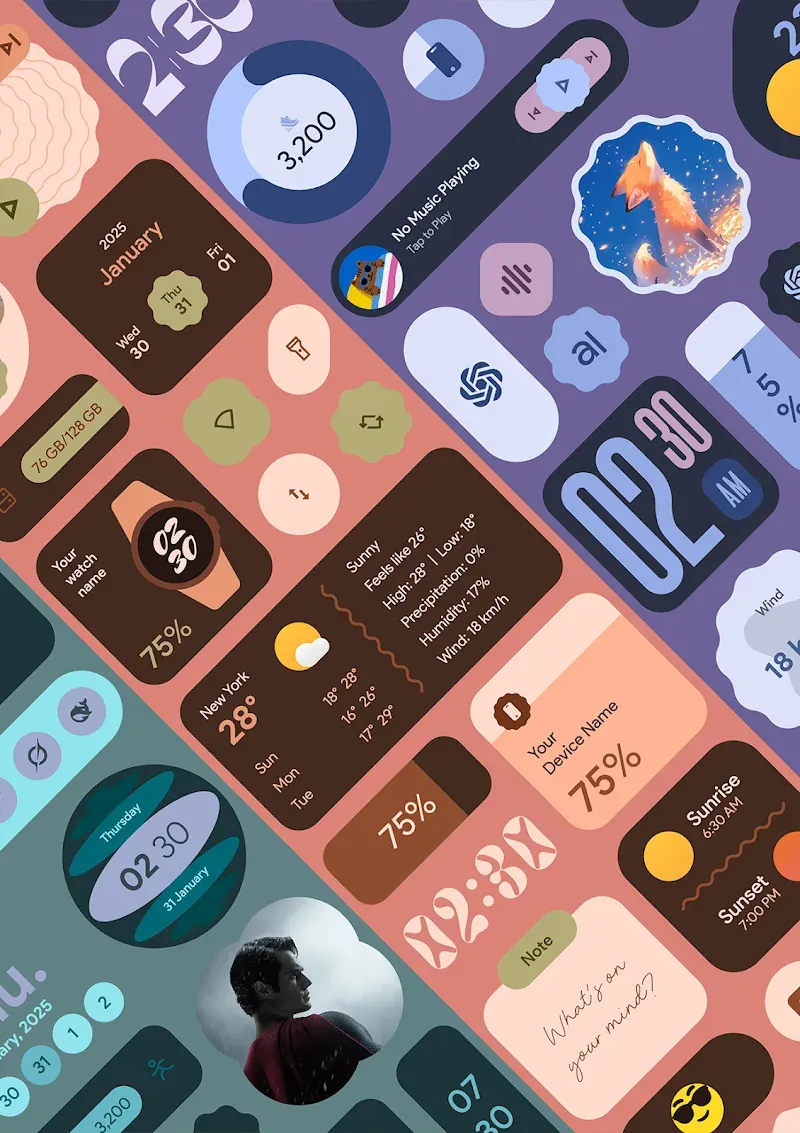 M3 Expressive Widgets screenshot 4