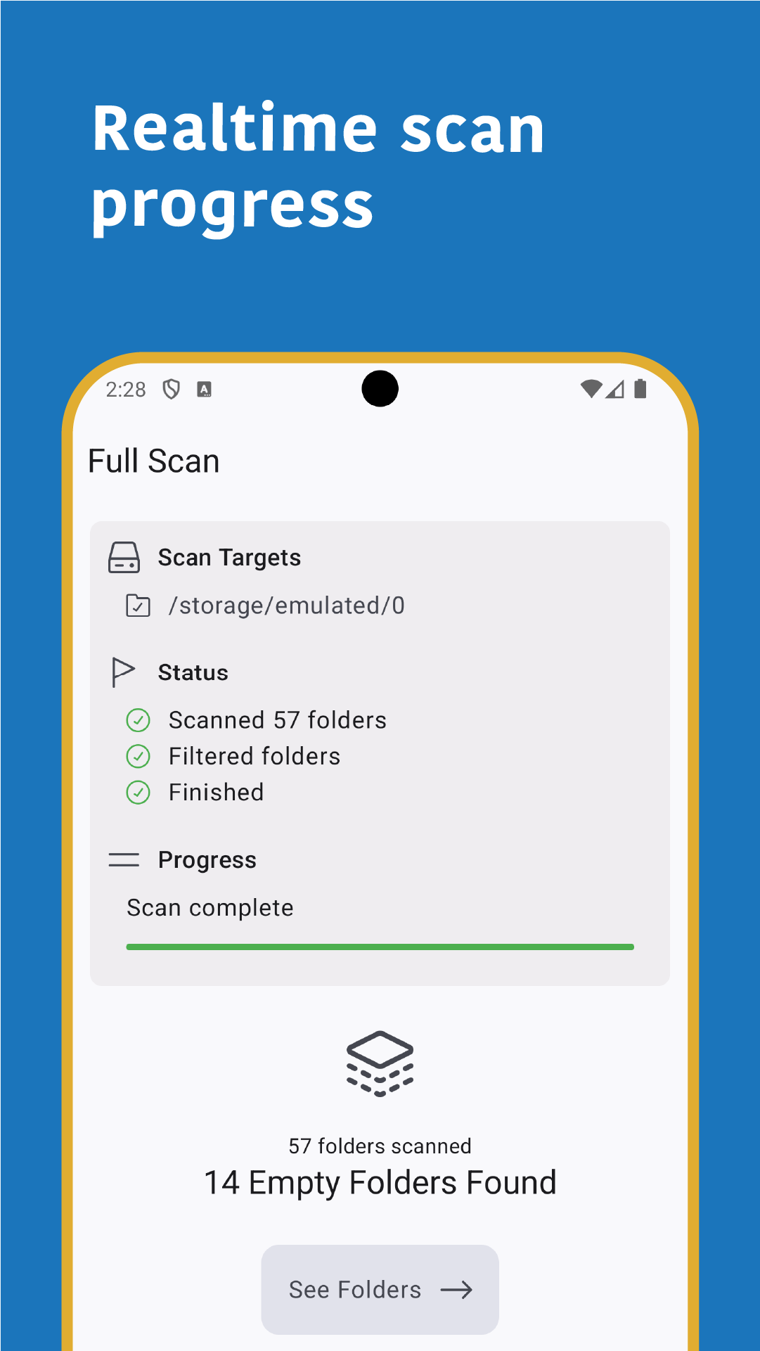 Empty Folder Cleaner screenshot 4