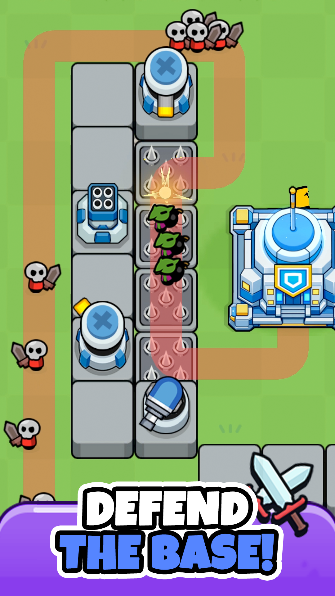 Tile Wars TD screenshot 2