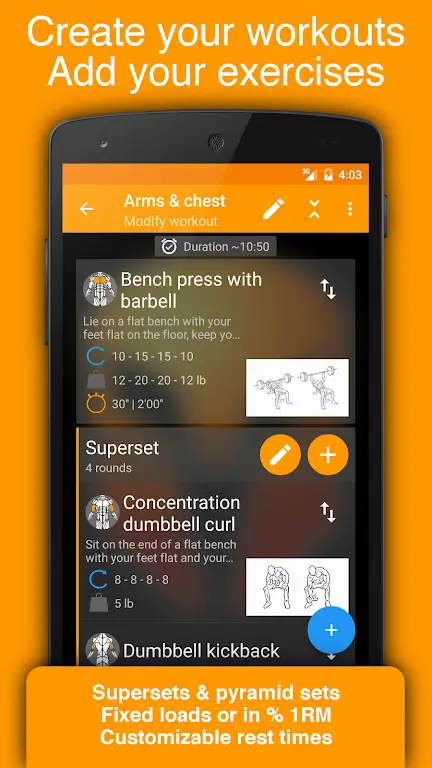 Hercules Workout screenshot 2