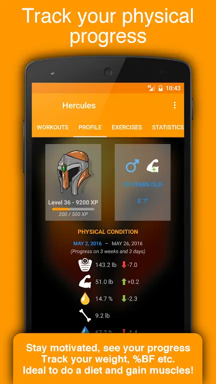 Hercules Workout screenshot 4