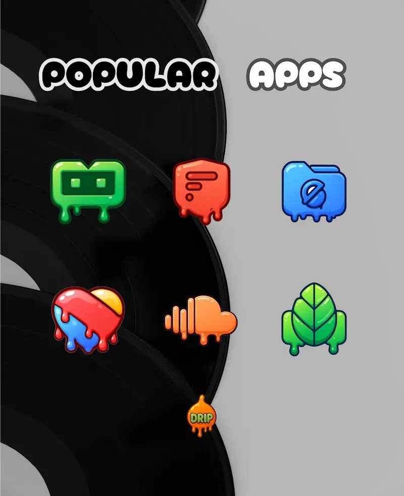 Drip Icon Pack screenshot 4
