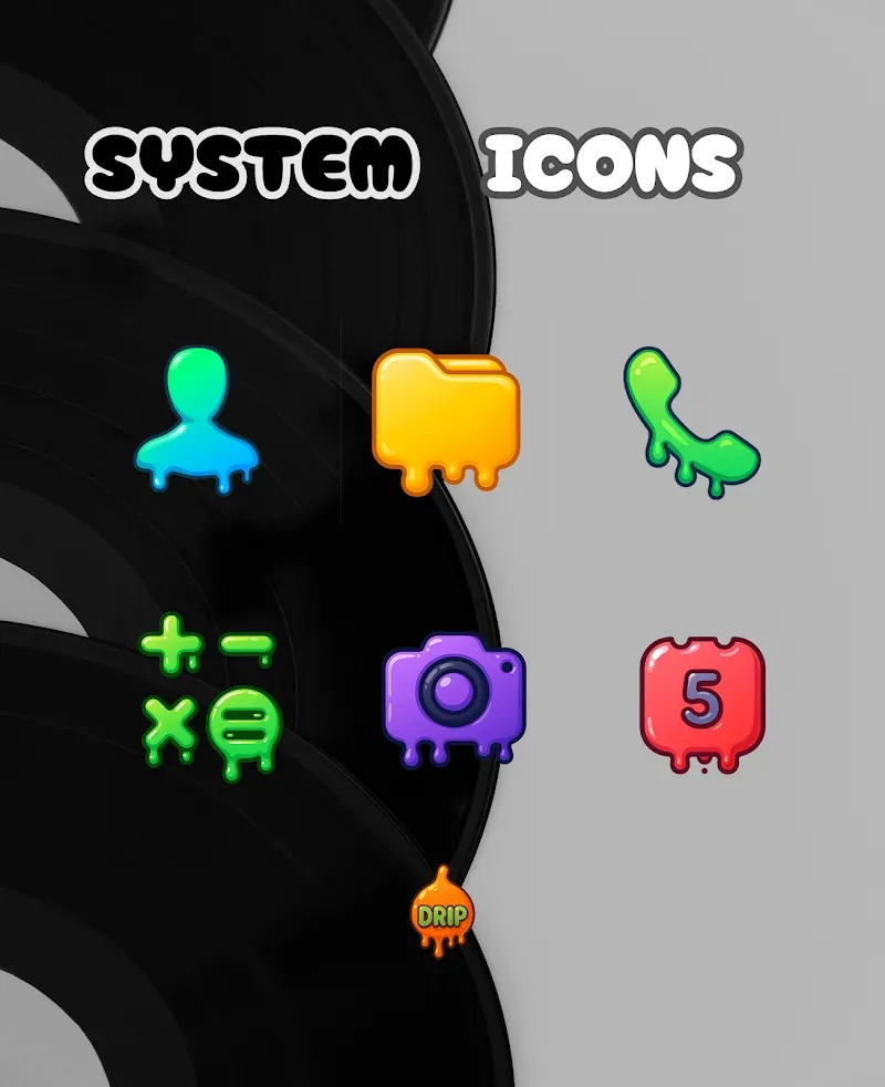 Drip Icon Pack screenshot 3