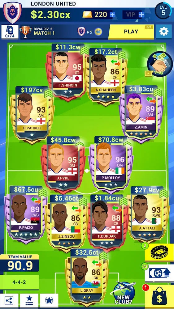 Idle Eleven screenshot 3
