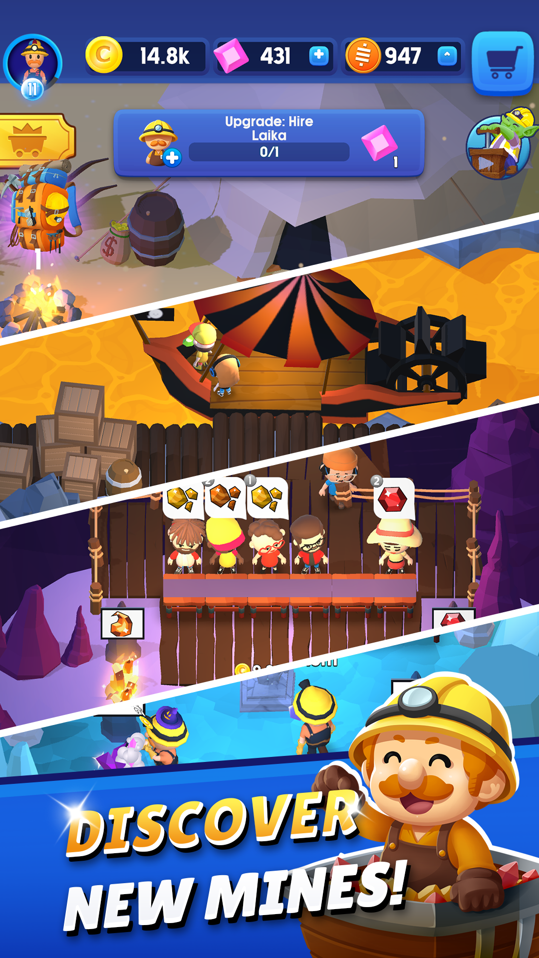 Idle Mine! Tycoon Mining Game screenshot 5