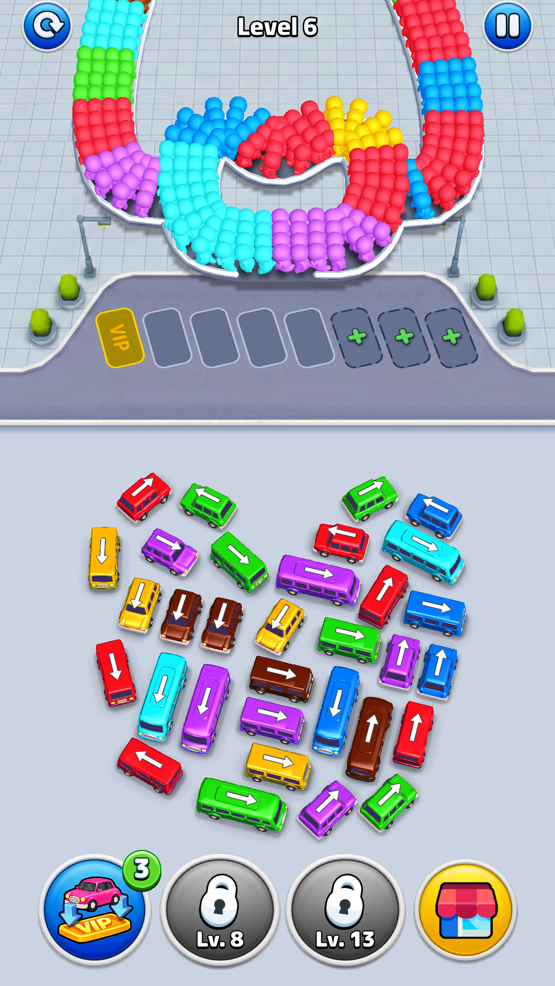 Bus Traffic Fever! screenshot 4