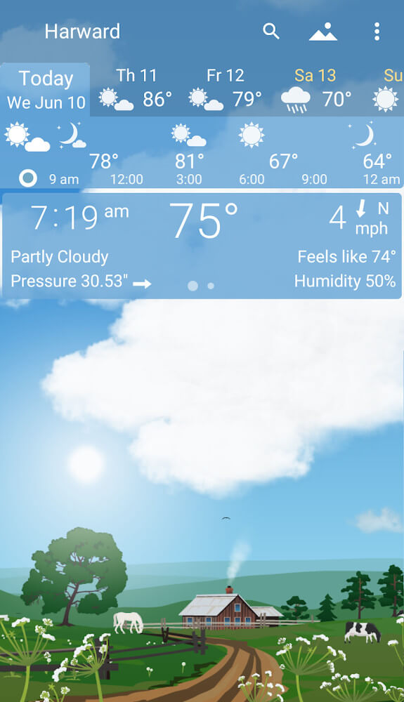 YoWindow Weather Unlimited screenshot 2