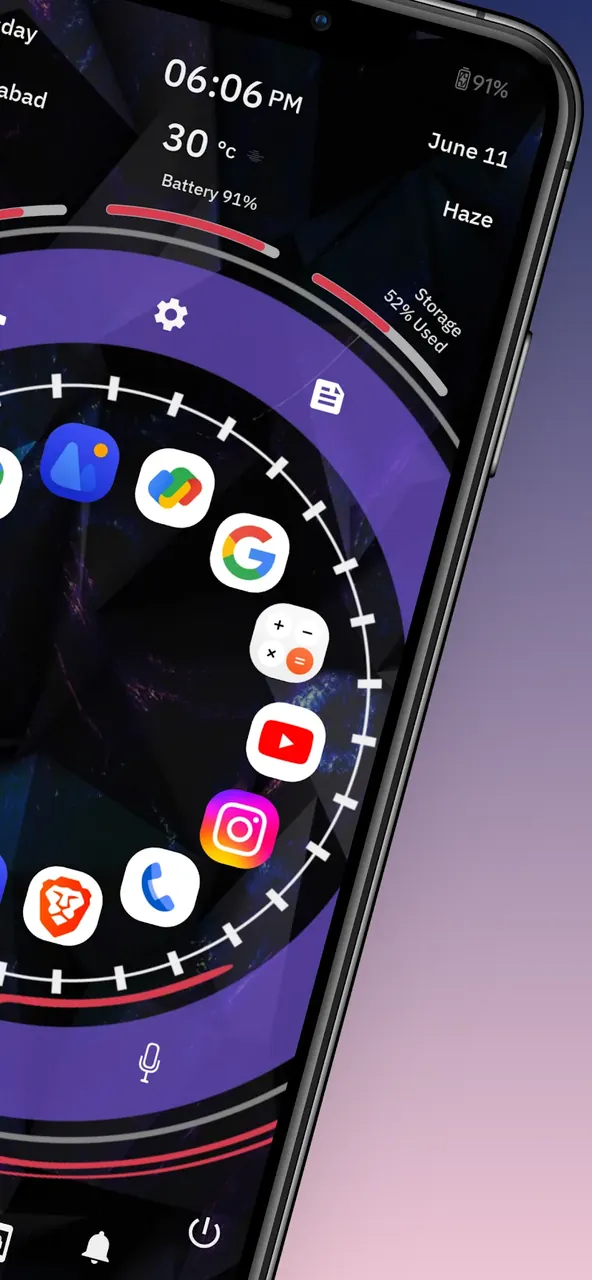 Orbit Launcher - Scifi Theme screenshot 4