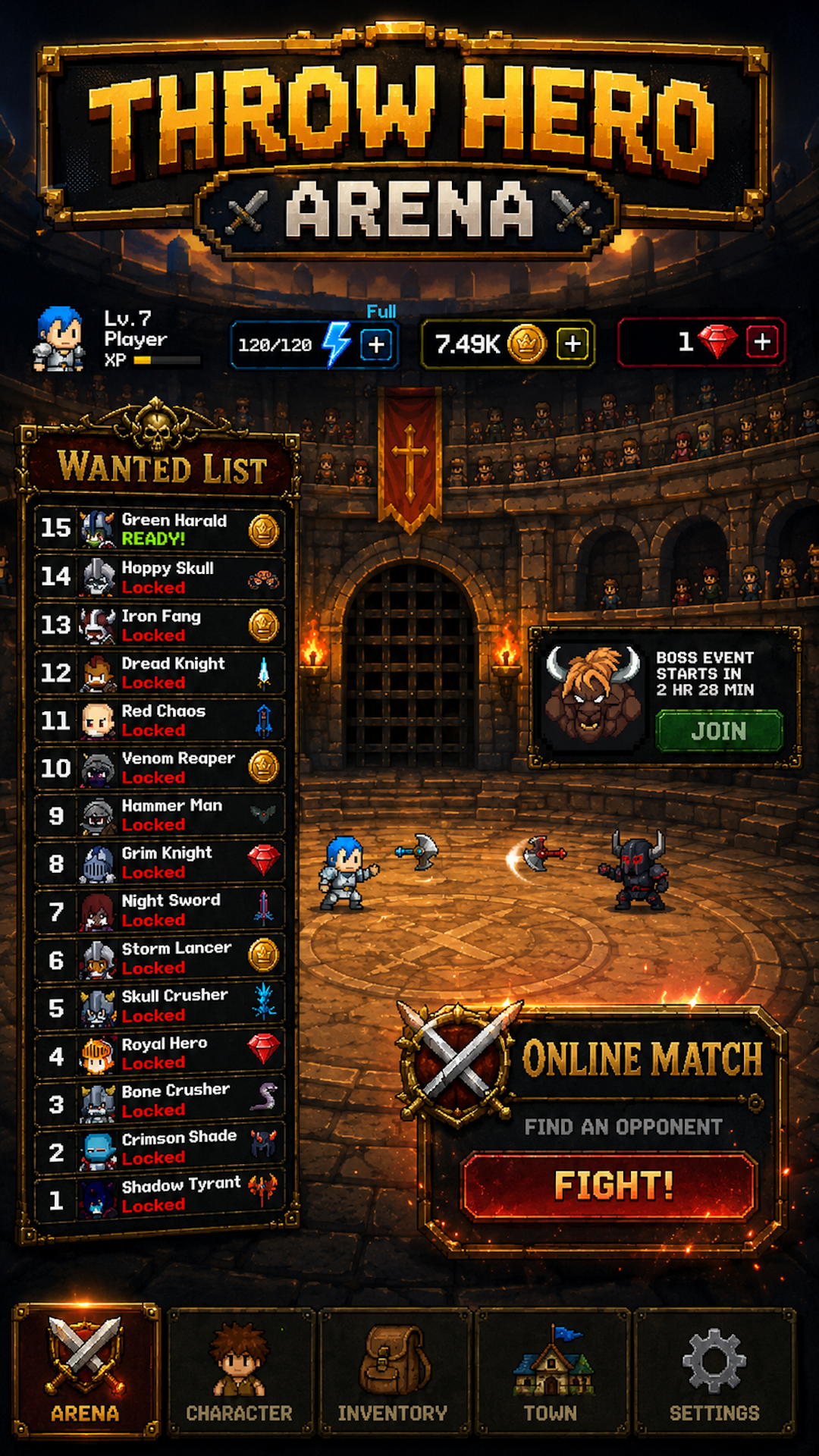 Throw Hero RPG screenshot 4