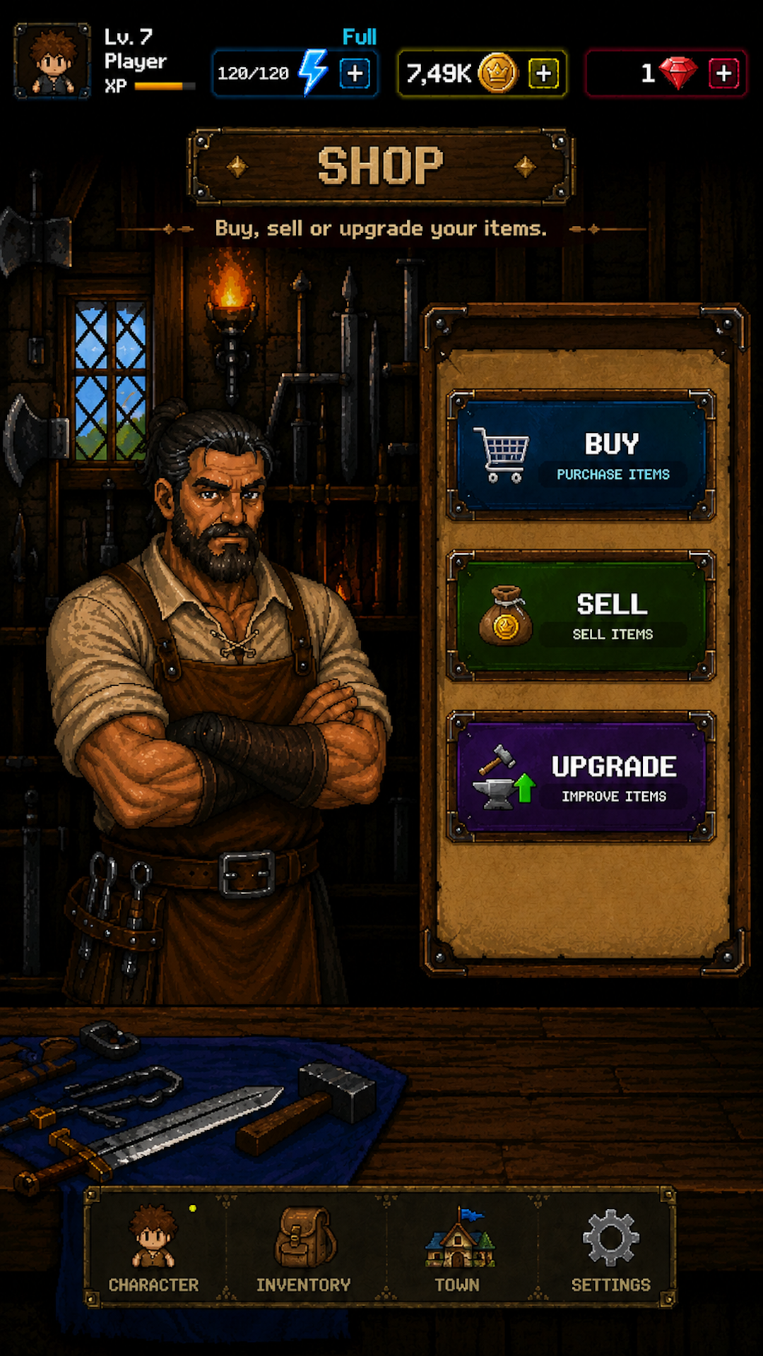 Throw Hero RPG screenshot 2