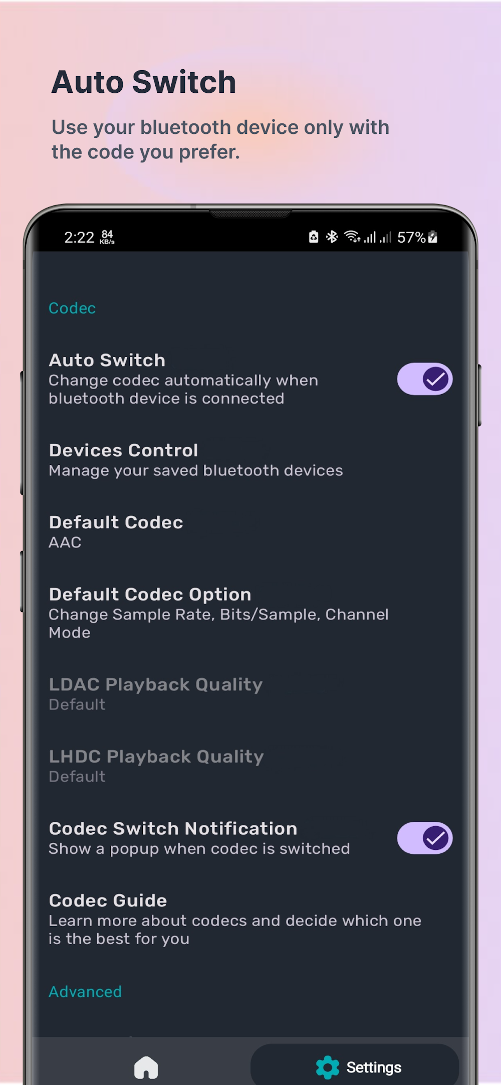 Bluetooth Codec Changer screenshot 3