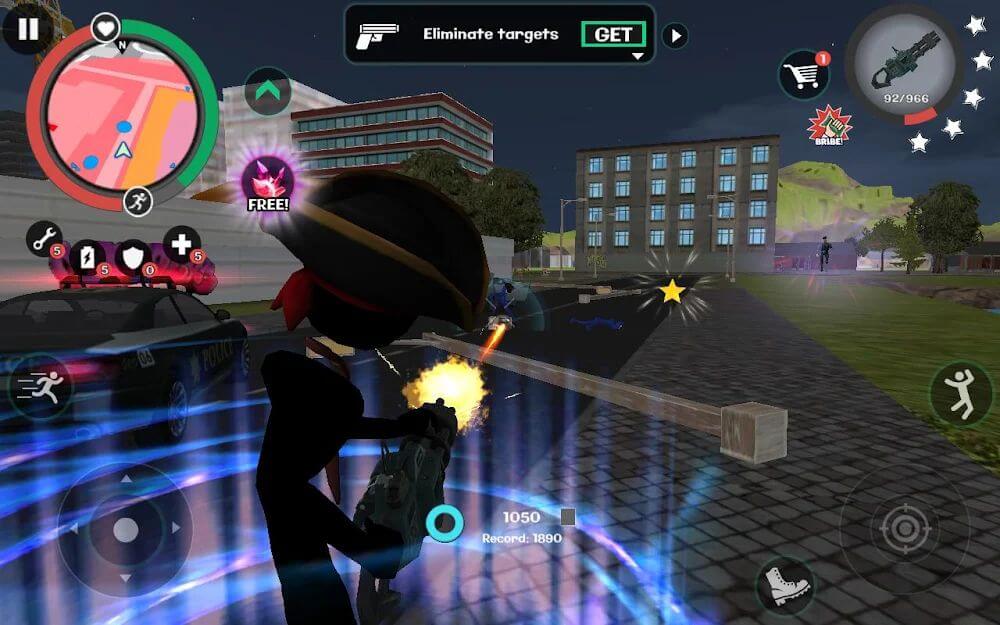 Stickman Rope Hero 2 screenshot 5