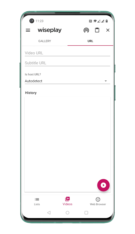 Wiseplay screenshot 3
