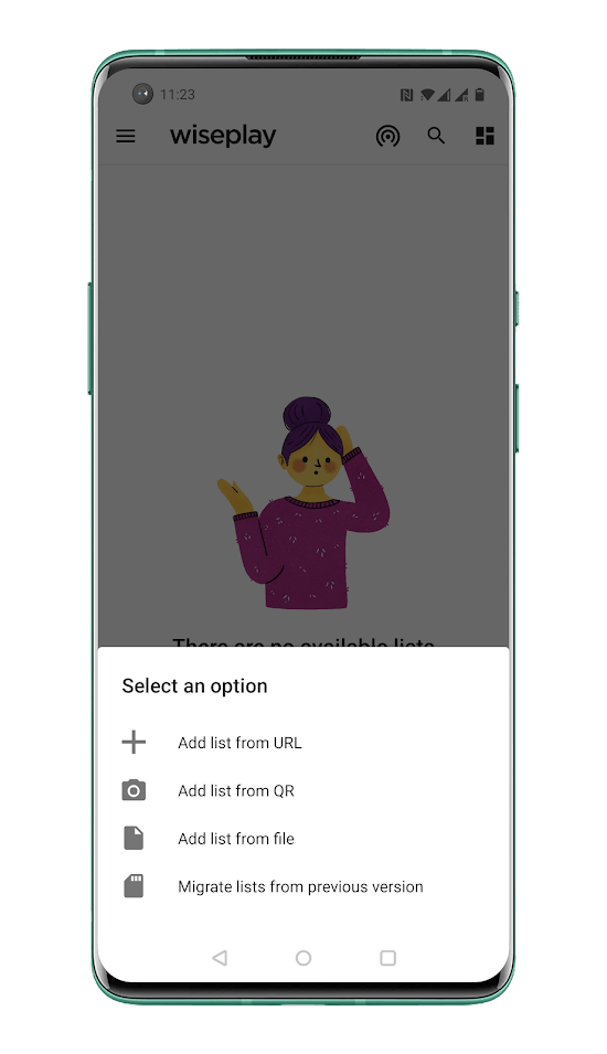 Wiseplay screenshot 4