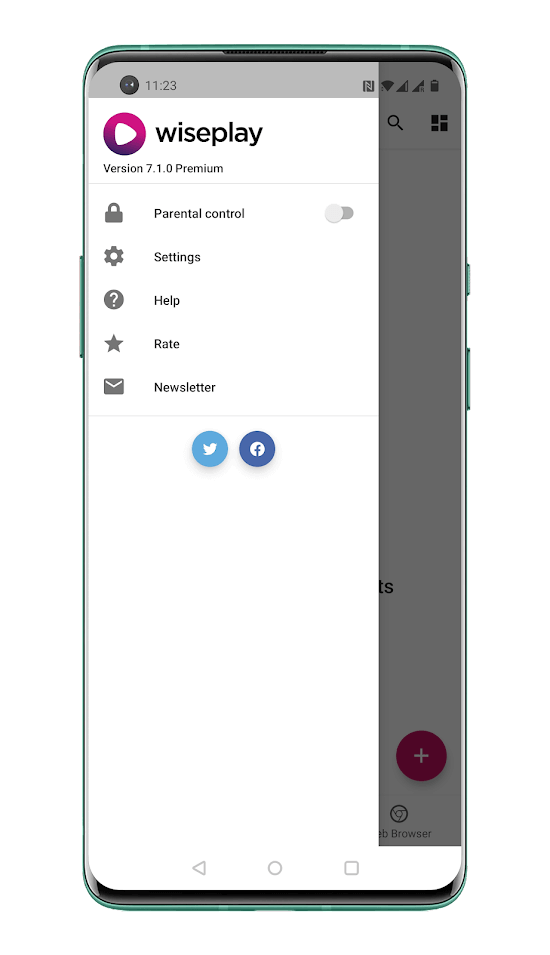Wiseplay screenshot 2