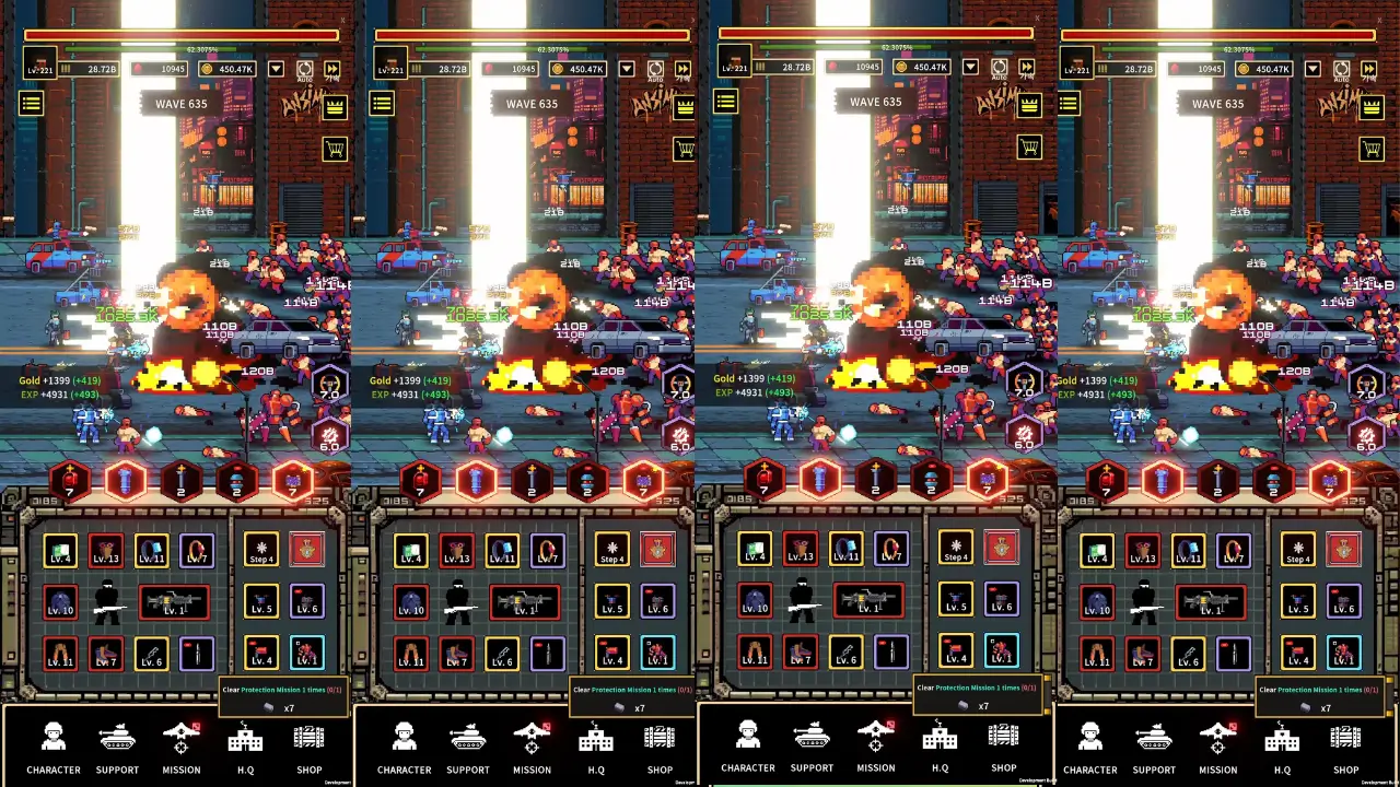 Pixel Army: Modern AFK RPG screenshot 1