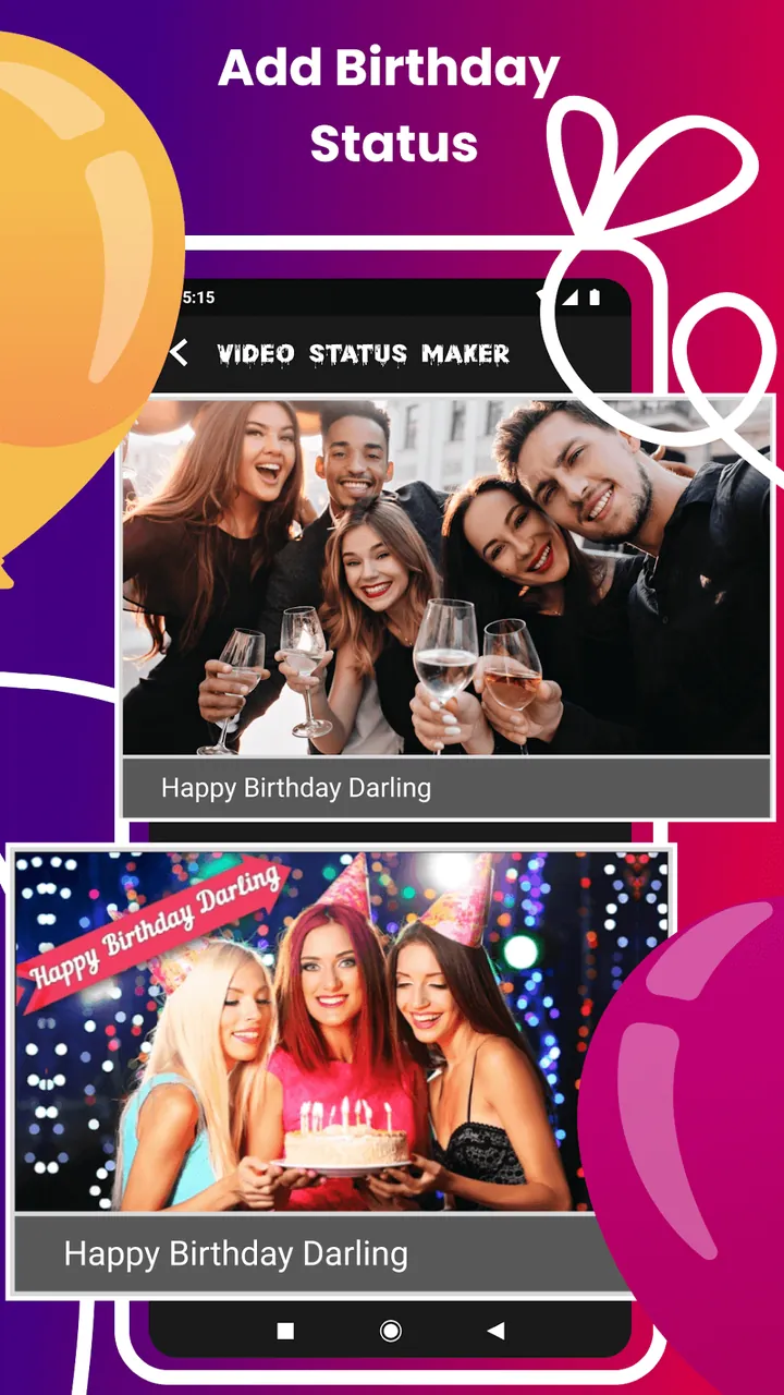 Birthday Video Maker 2023 screenshot 2