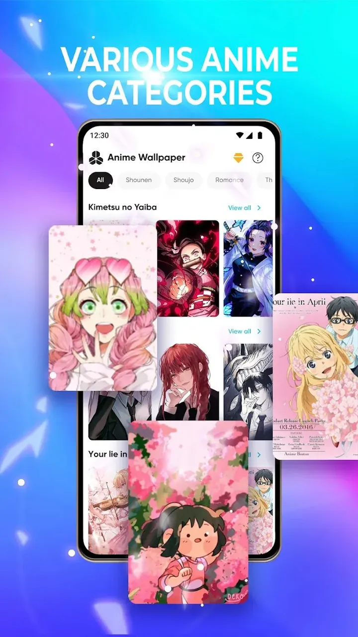 Anime Wallpaper: HD Background screenshot 6