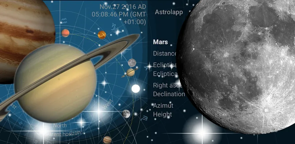 Astrolapp Live Sky Map screenshot 1