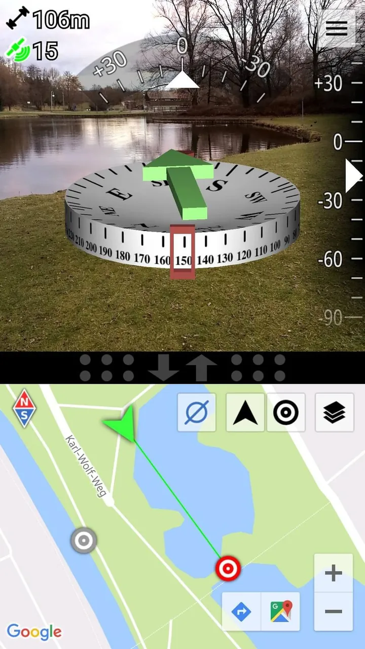 AR GPS Compass Map 3D Pro screenshot 6