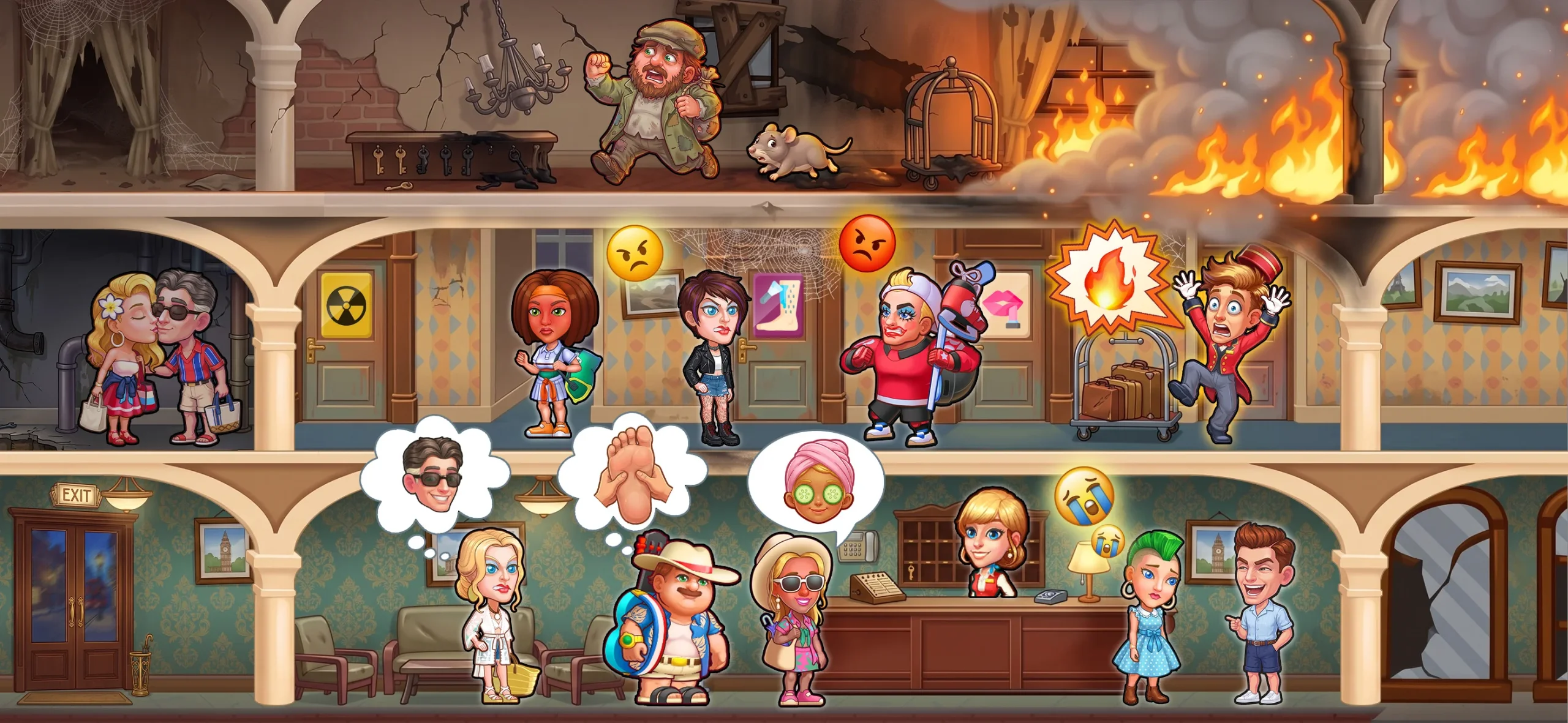 My Hotel ™ Grand Fun Mania! screenshot 2