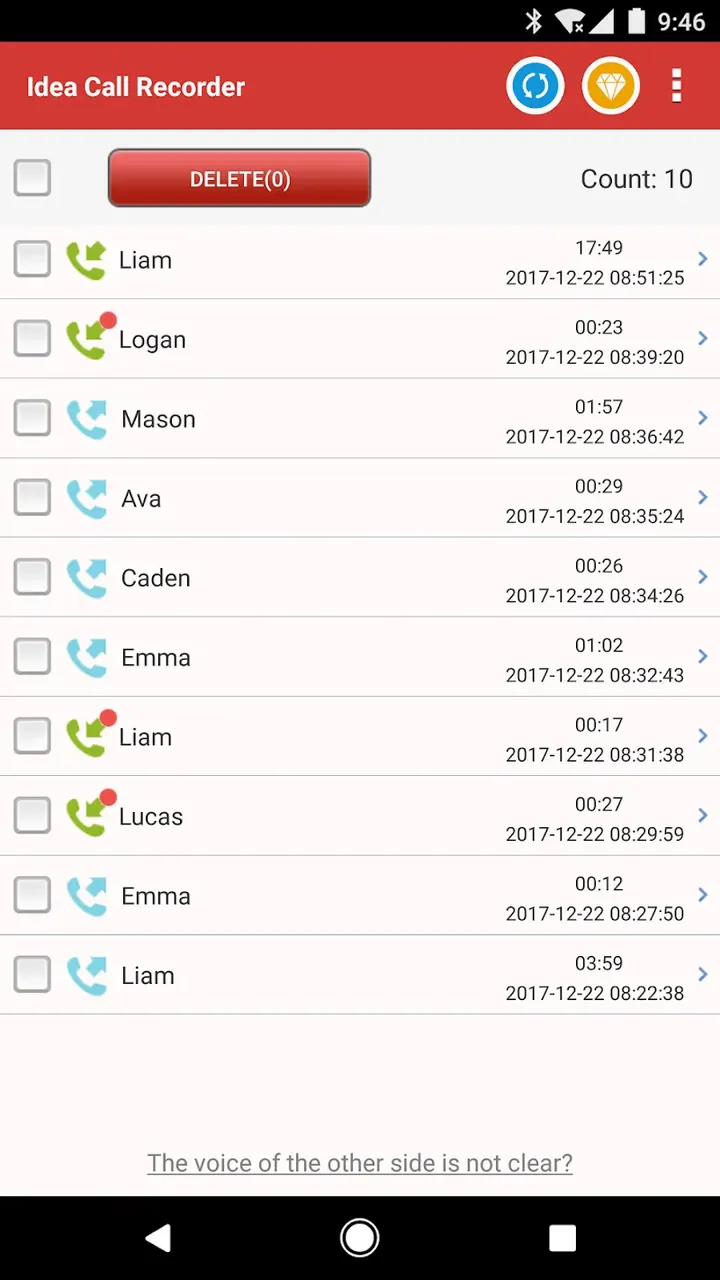 Call Recorder screenshot 2