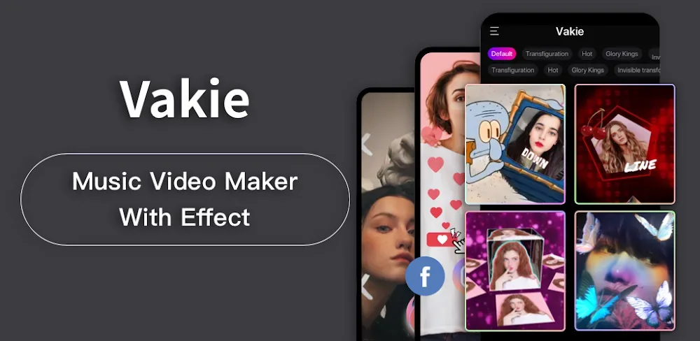 Vakie: Video Maker screenshot 1