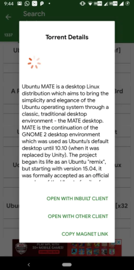 TorrentVilla Lite screenshot 4