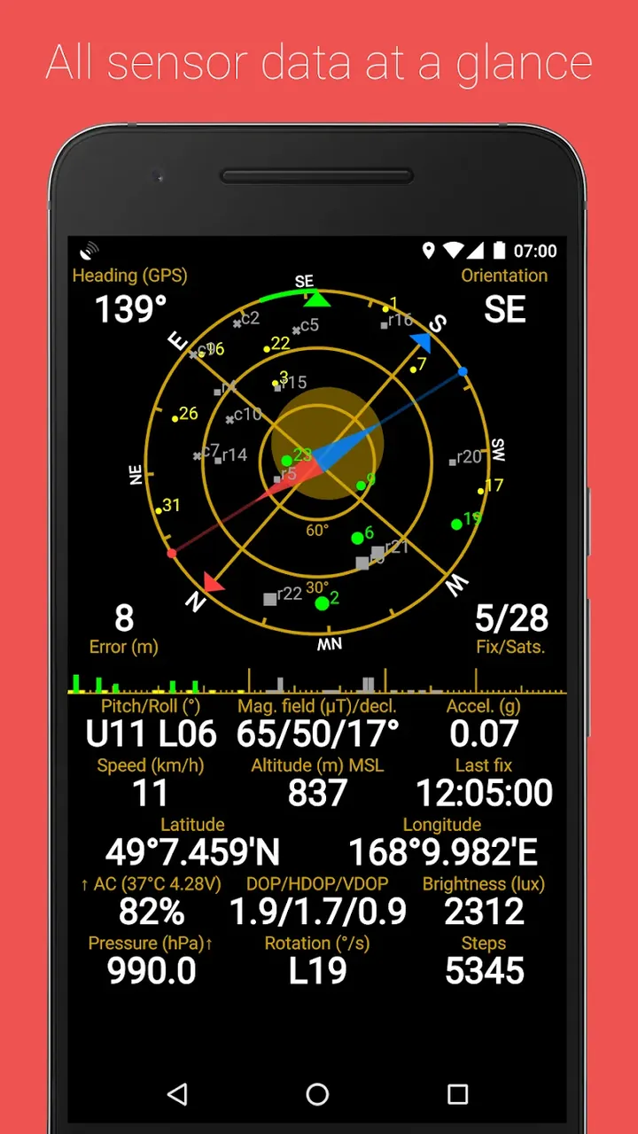 GPS Status screenshot 2