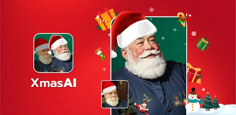 XmasAI: AI Christmas Filter screenshot 1