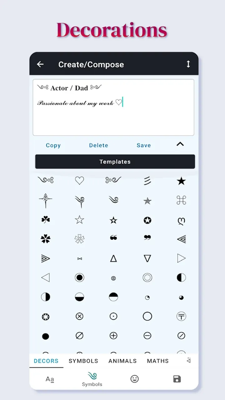 Fonts - Fancy Fonts Art screenshot 4