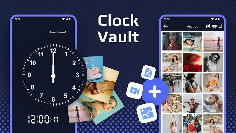 Clock Vault - Secret Folder screenshot 2