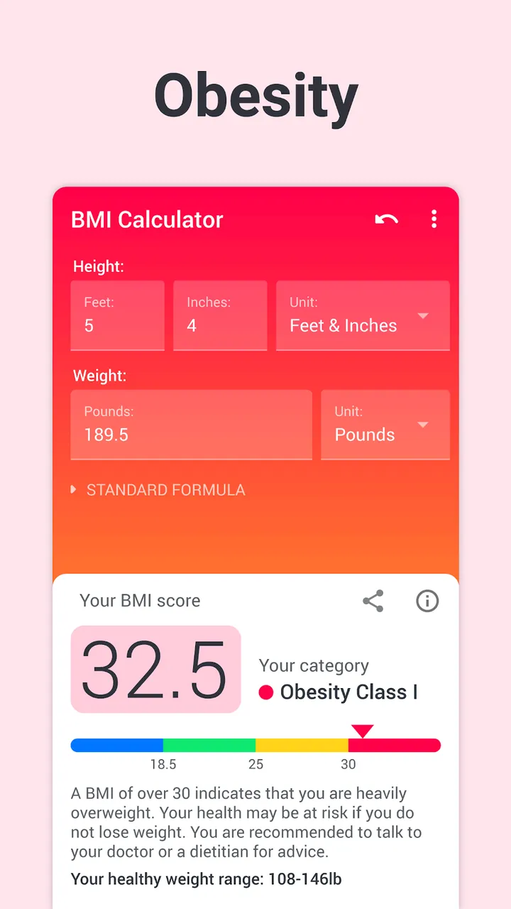 BMI Calculator screenshot 5