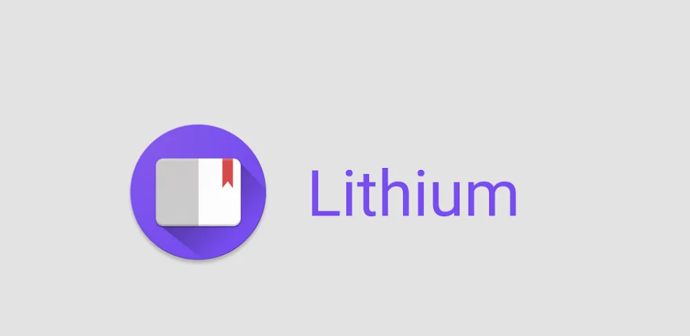 Lithium: EPUB Reader screenshot 1