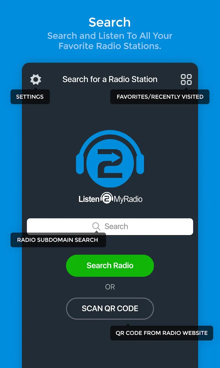 Listen2MyRadio screenshot 2