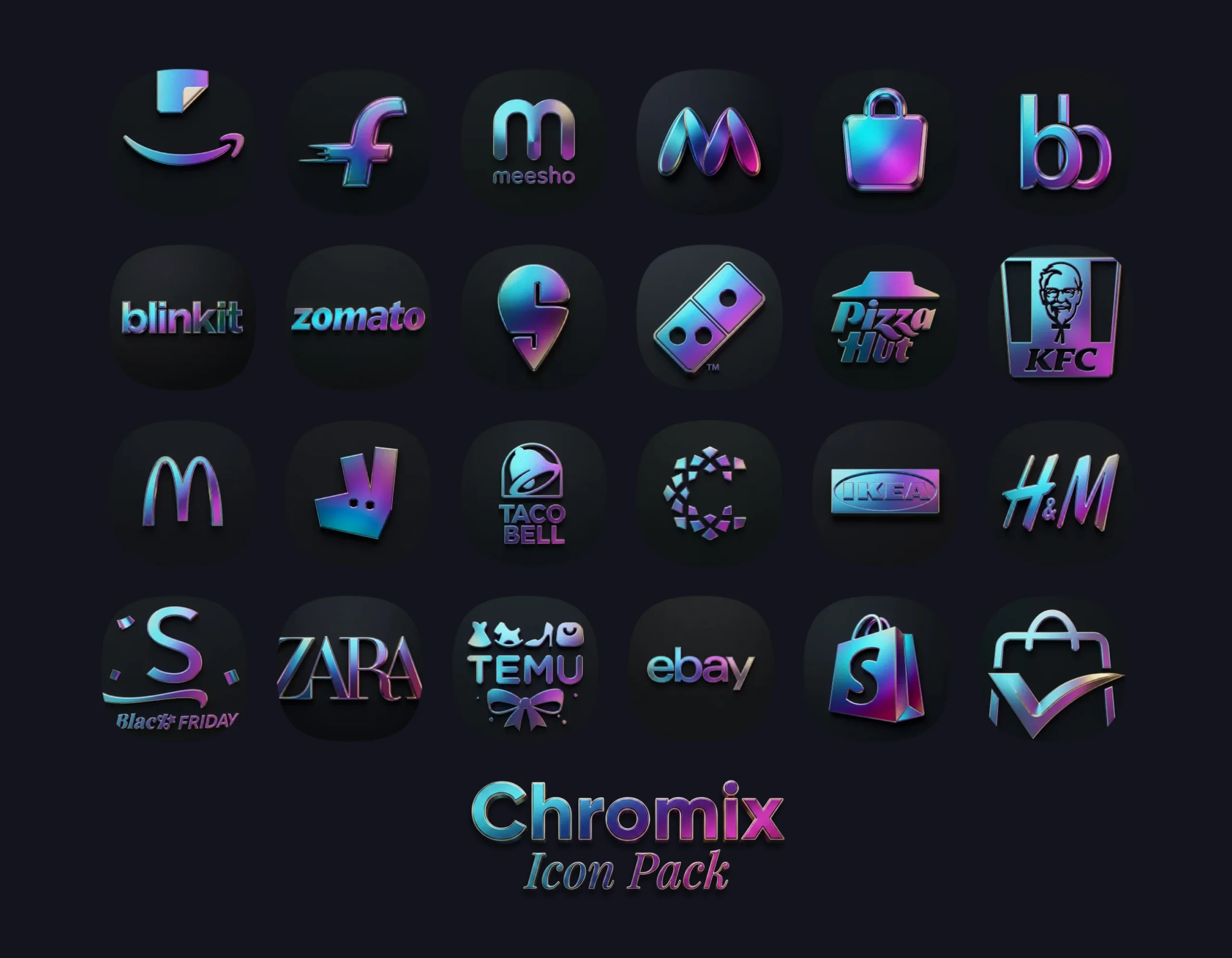 ChromiX Icon Pack screenshot 5