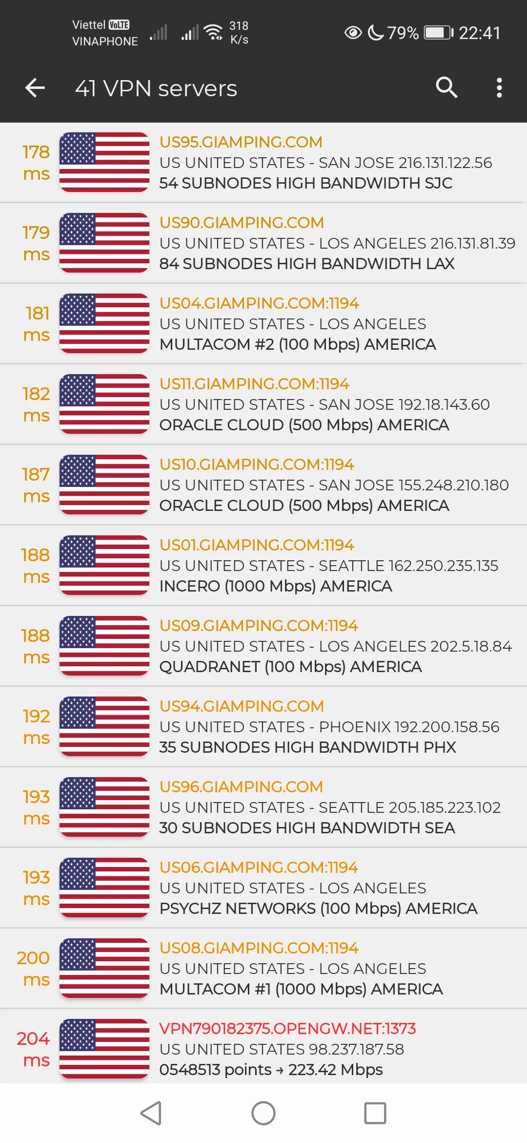 United States VPN - US VPN screenshot 3