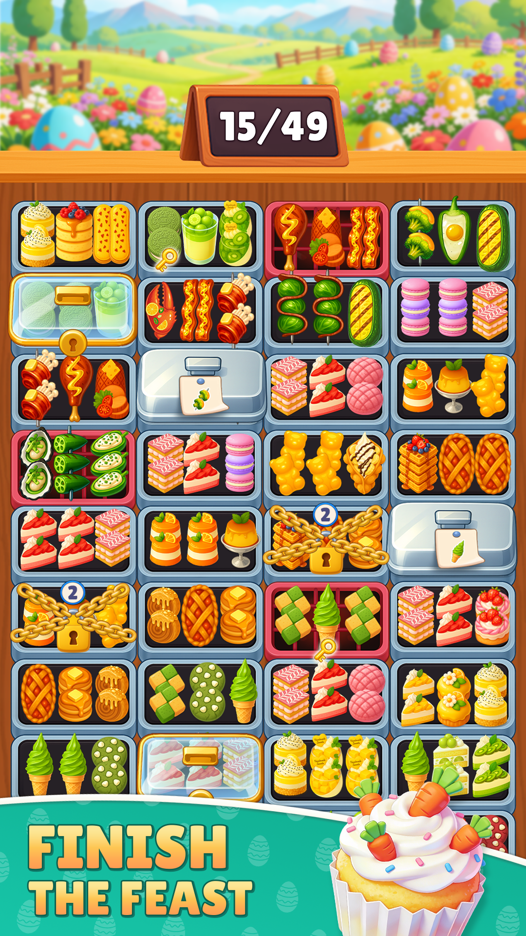 Grill Cooking: Sort Challenge screenshot 4