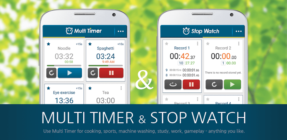 Multi Timer StopWatch screenshot 1