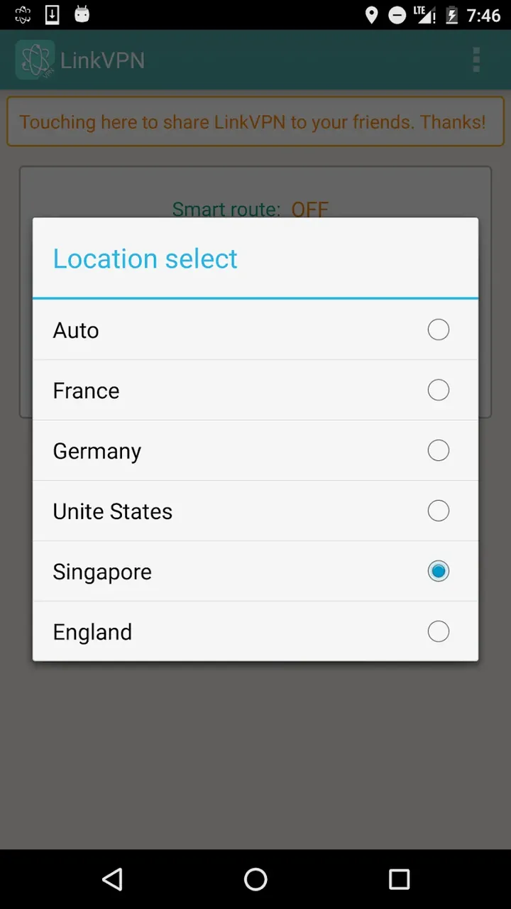 LinkVPN screenshot 4