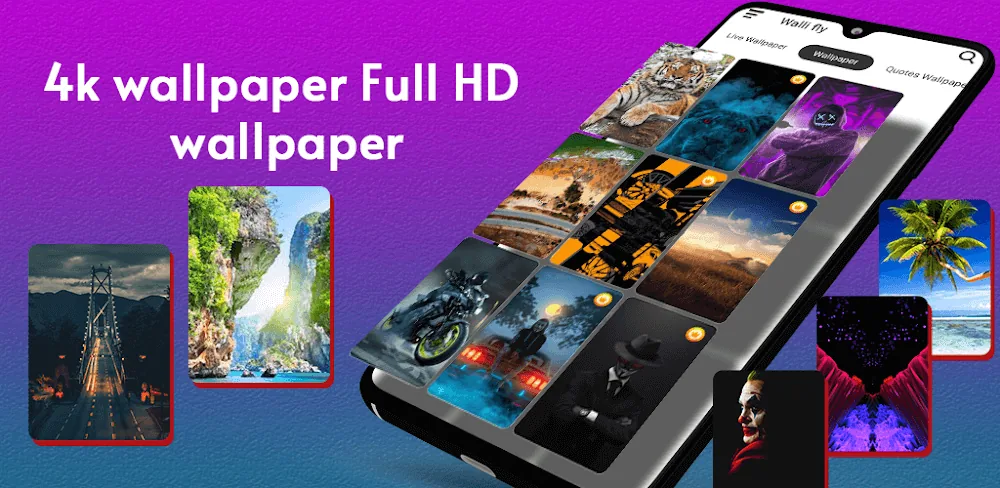 4K Wallpaper Full HD screenshot 1