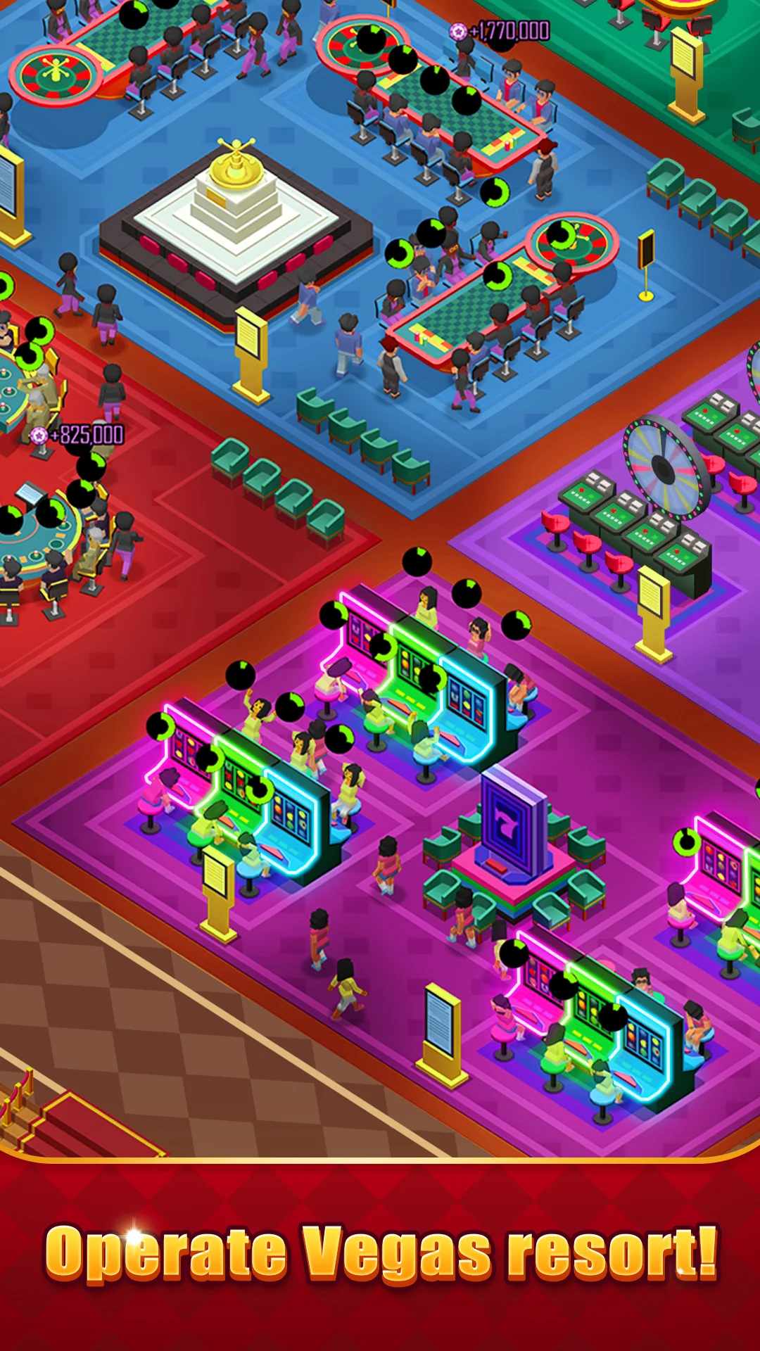 Idle Vegas Resort - Tycoon screenshot 2