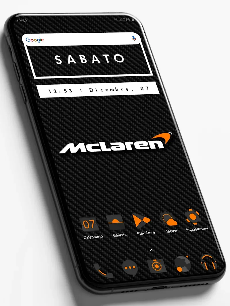Oxigen McLaren - Icon Pack screenshot 2