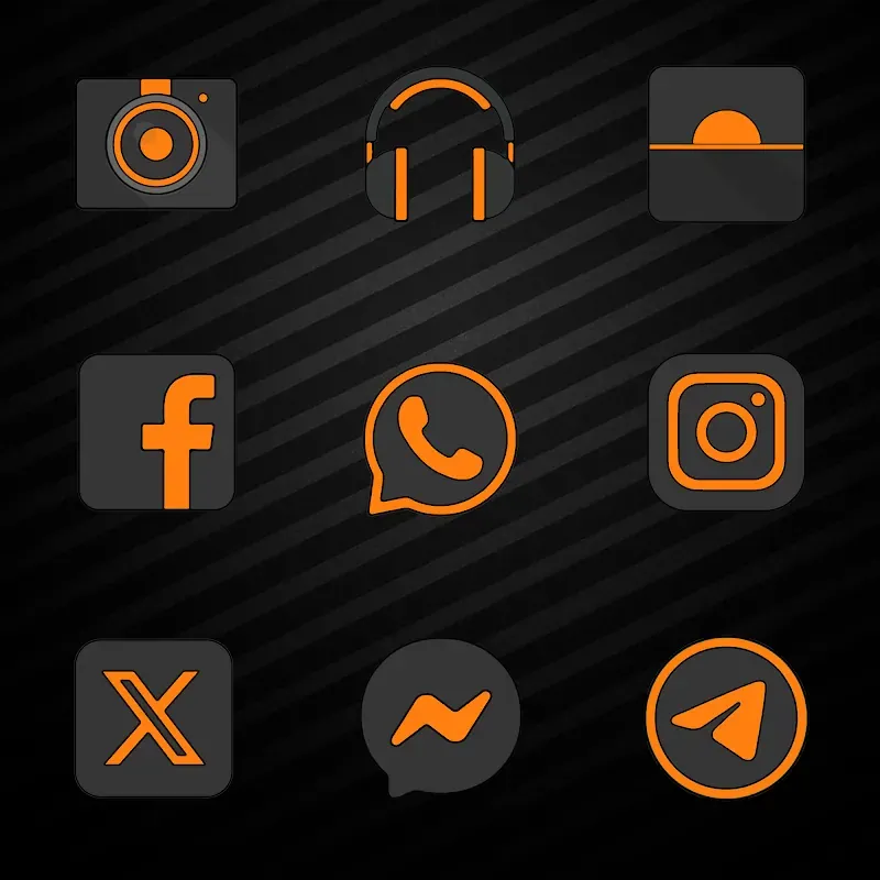 Oxigen McLaren - Icon Pack screenshot 4