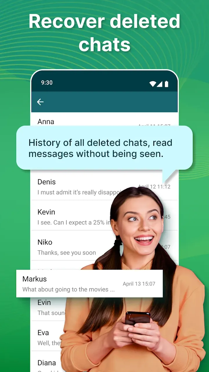 All Deleted Messages Recovery screenshot 4