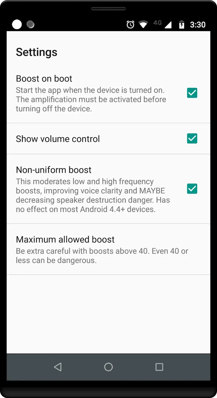 Volume Booster GOODEV screenshot 5